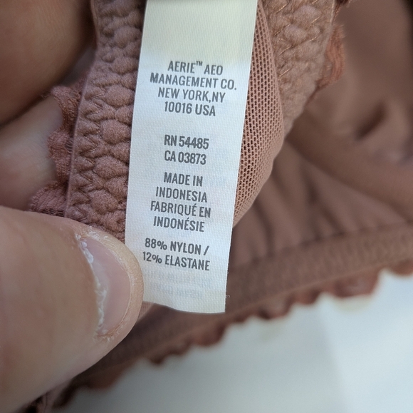 AERIE Strapless Bra Old pink Color Size 36C With Wire Lacework - Picture 6 of 8